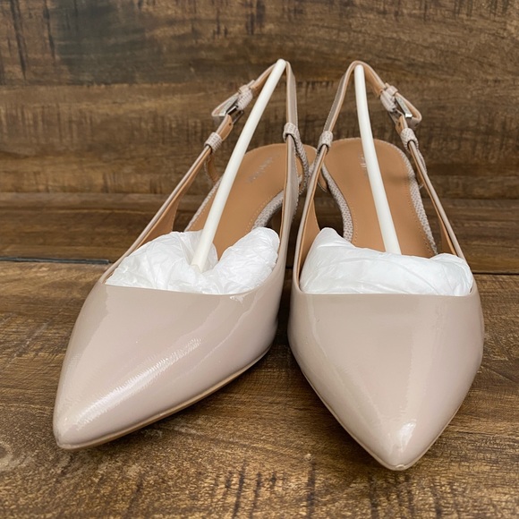 Calvin Klein | Kitten Heel Shoe in Patent Leather - Picture 7 of 9